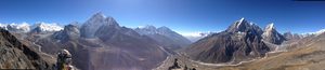 Ama Dablam and the surroundings