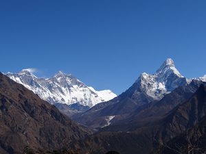Everest, Lhotse and Ama Dablam