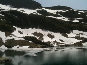 Ice on the Lac des Isclots