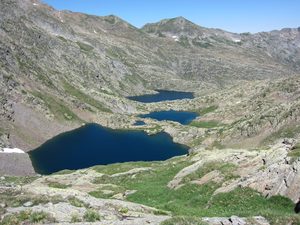 The maze where I lost Klass - Refuge Enric Pujol is just beyond the third Gallina lake The maze where I lost Klass - Refuge Enric Pujol is just beyond the third Gallina lake